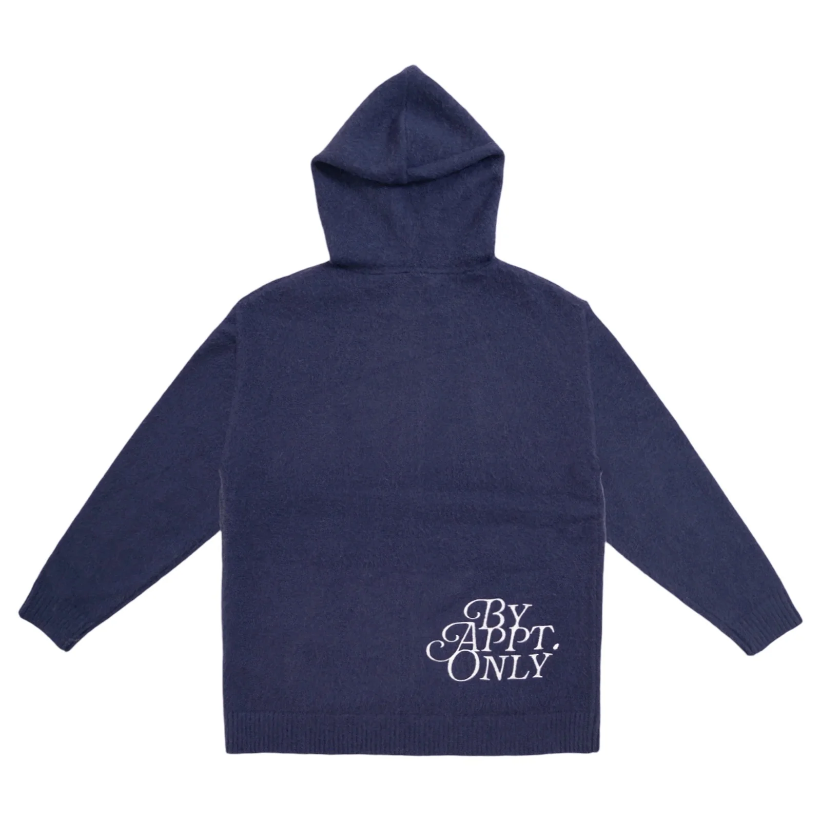 By Appt Only Myles Plum Mohair Zip Up - Image 2
