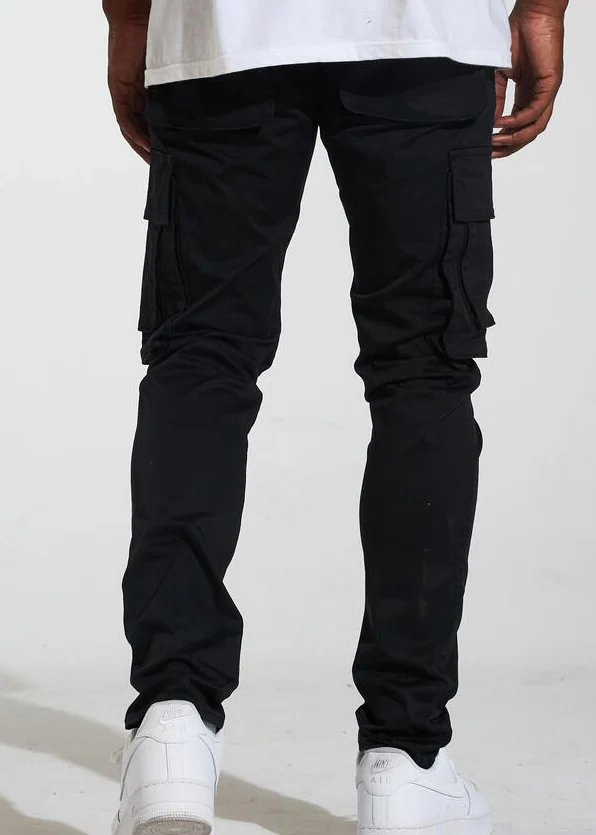 Crysp Allen Cargo Black Jeans (017) - Image 2