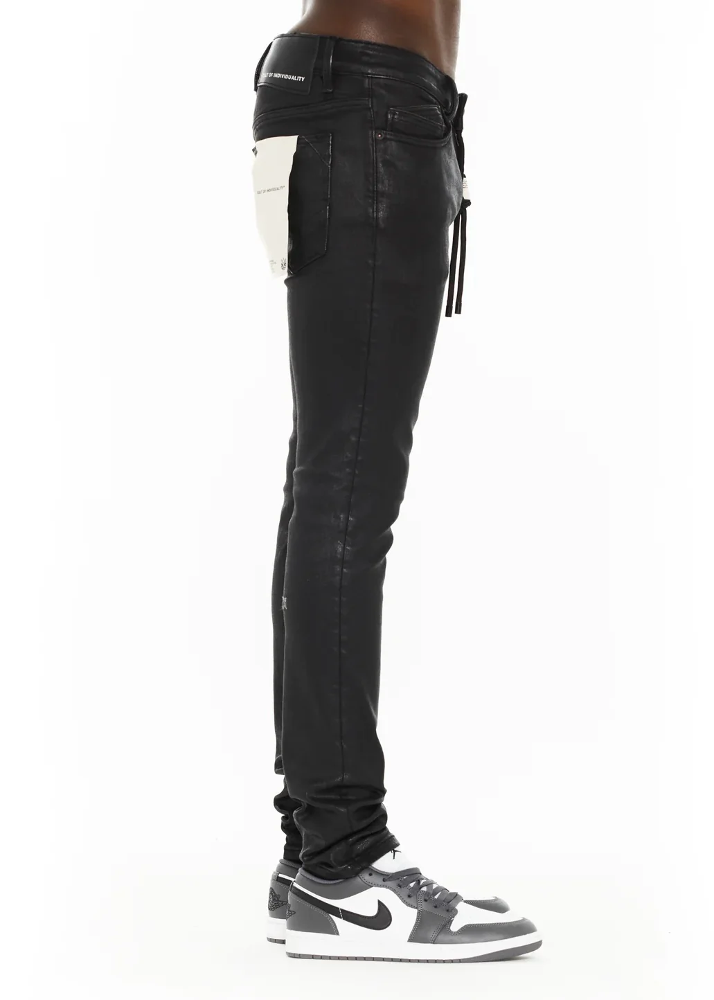 Cult “Black Coated” 601 Skinny Jeans - Image 3