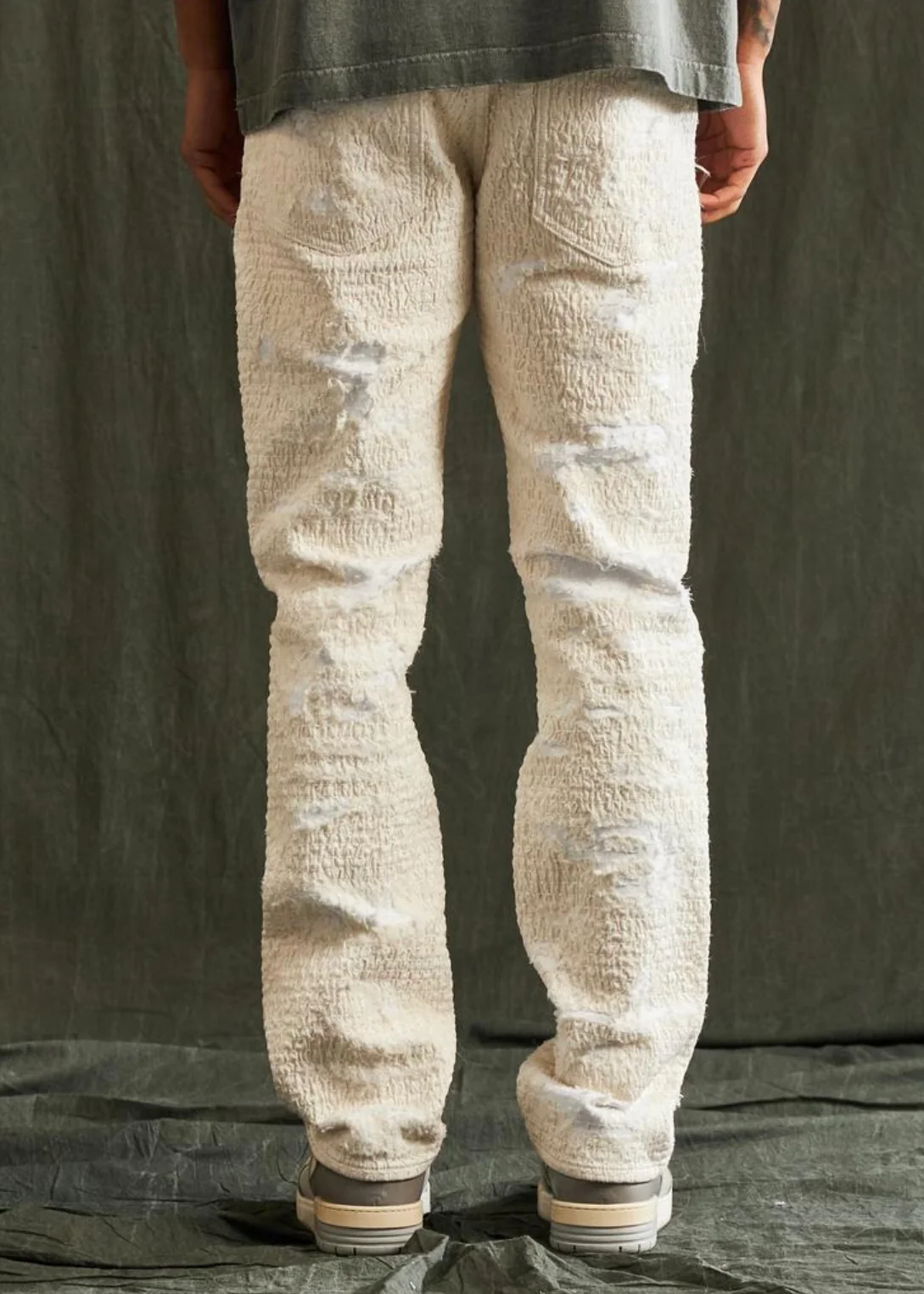 Embellish NYC Gerard Boro Off White Jeans (056) - Image 2