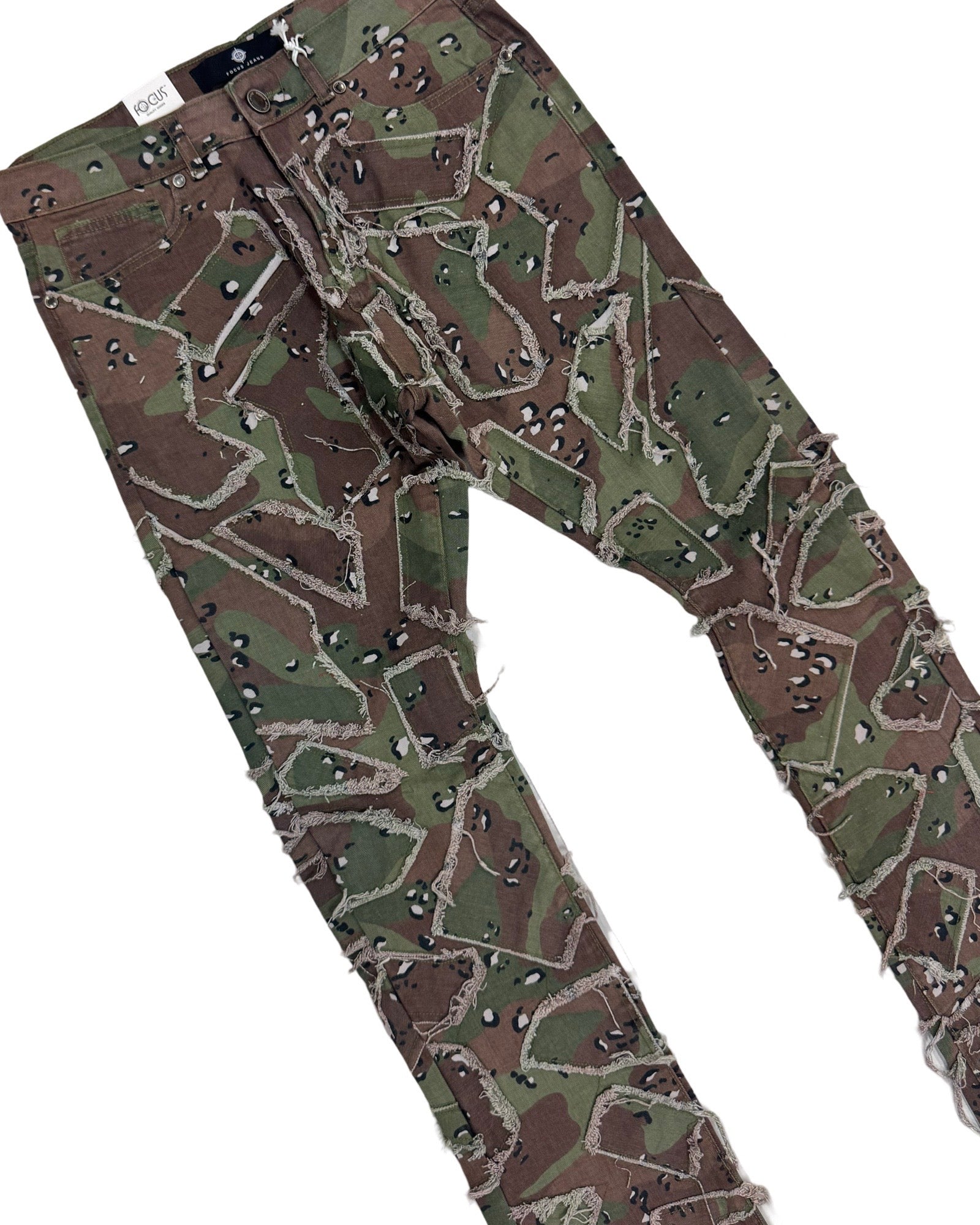 Focus Camo City Stacked Jeans (5259) - Image 2