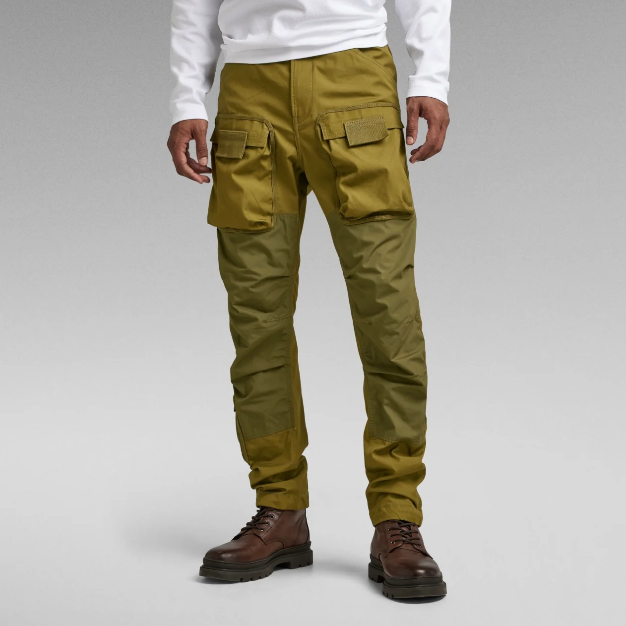 G-Star “3D Tapered Cargo” Olive Pants - Image 3