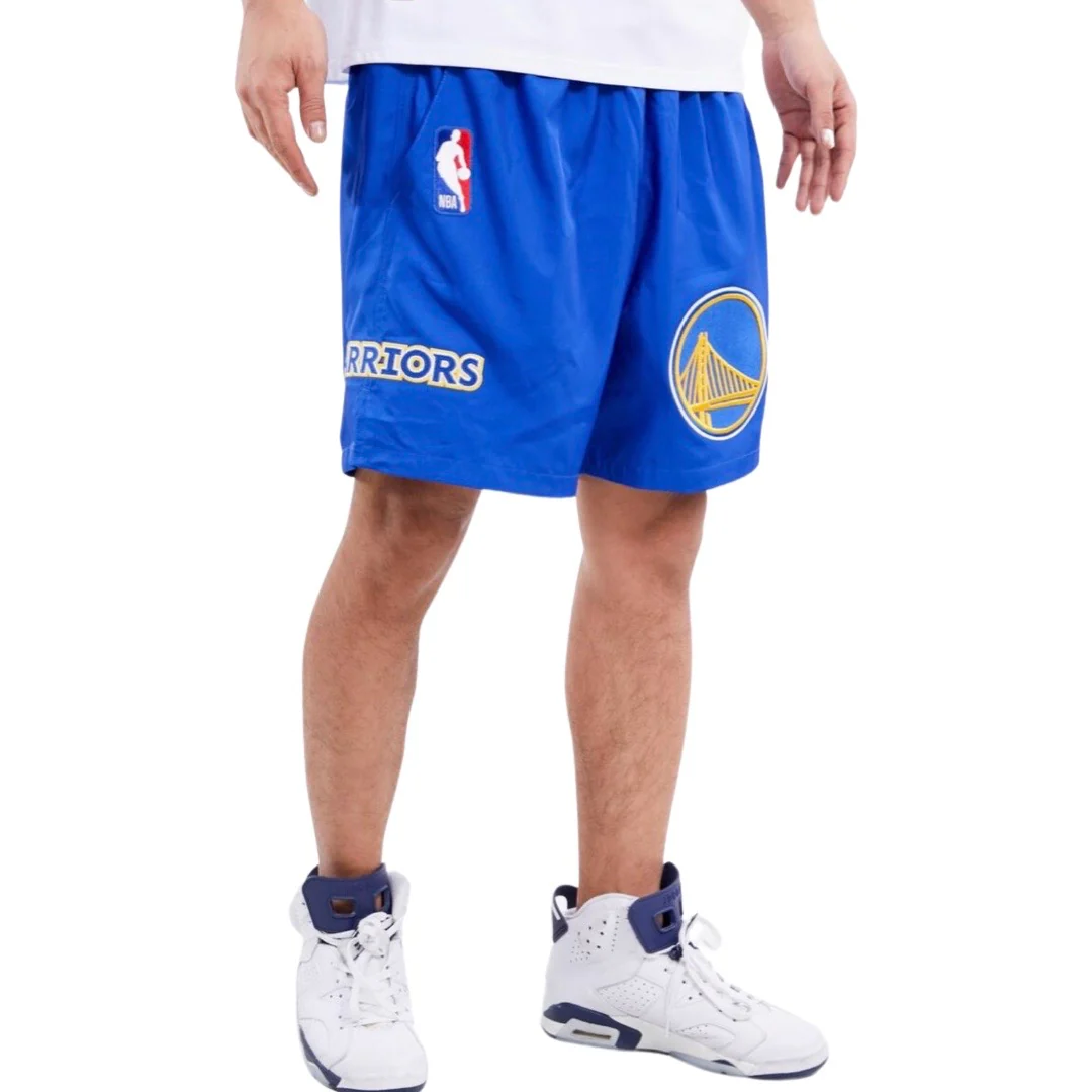 Golden State Warriors Classic Woven Short (Royal Blue) - Image 2