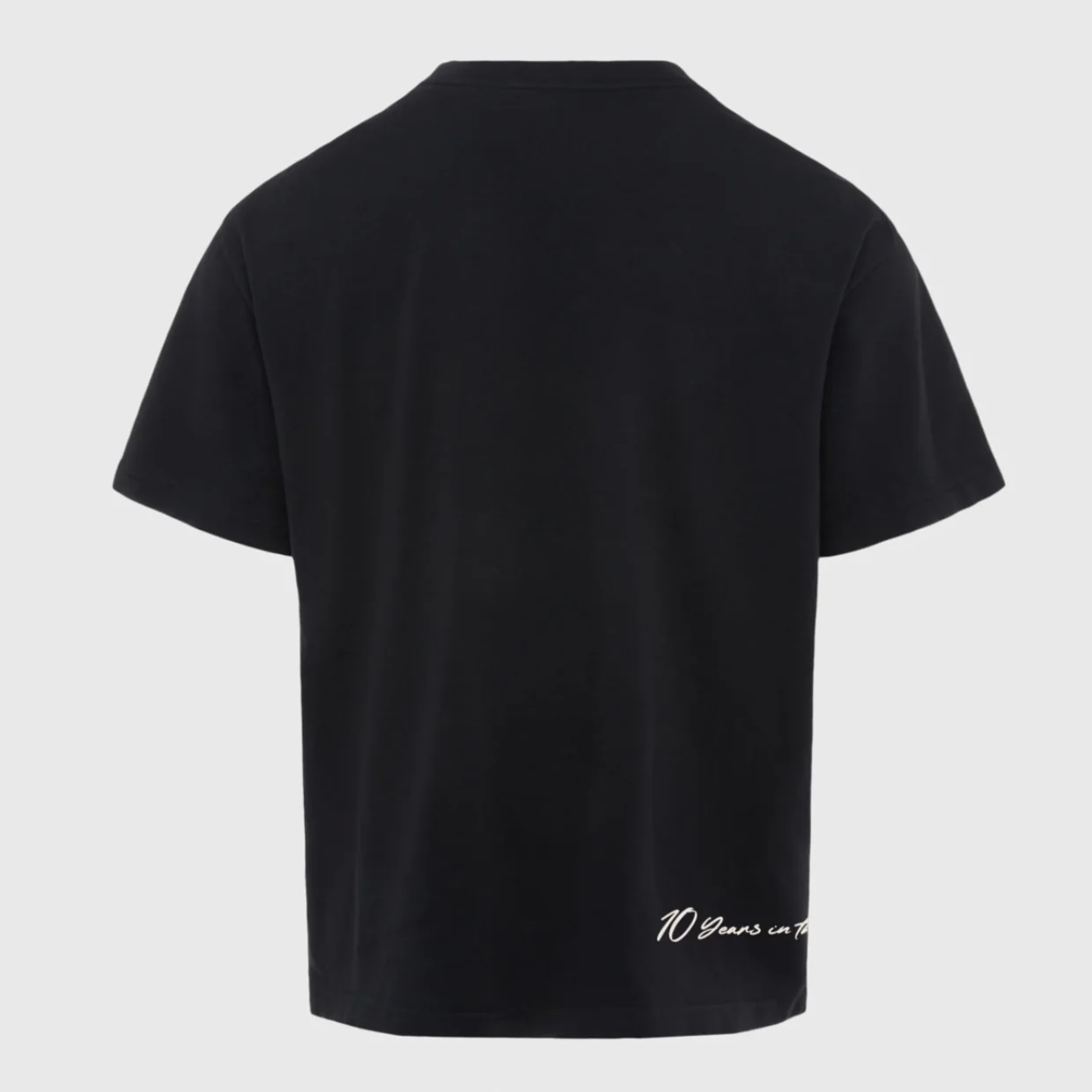 Homme Femme Heat Check Tee In Black And Gold - Image 2