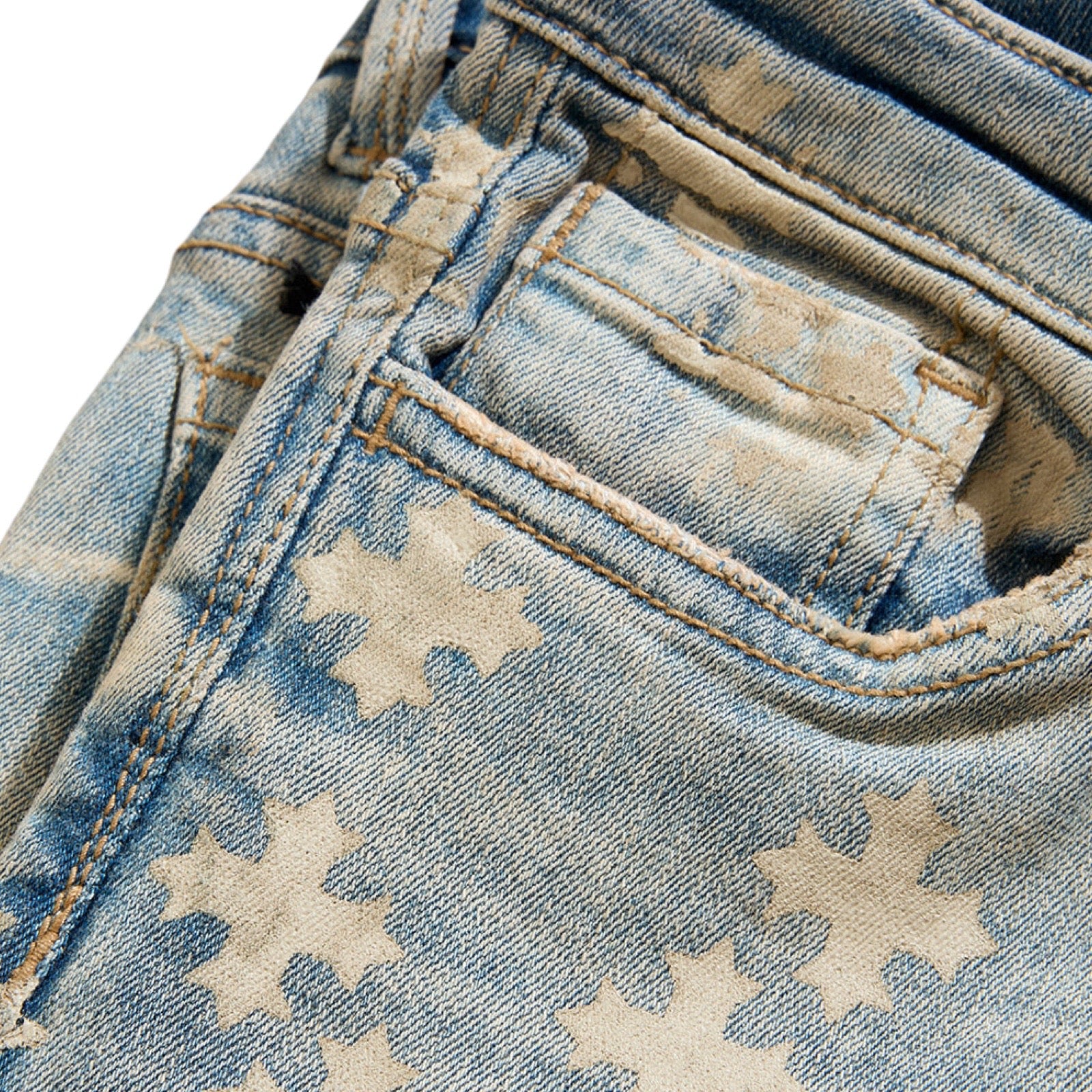 JC Kids “Paradise” Lager Stacked Jeans - Image 2