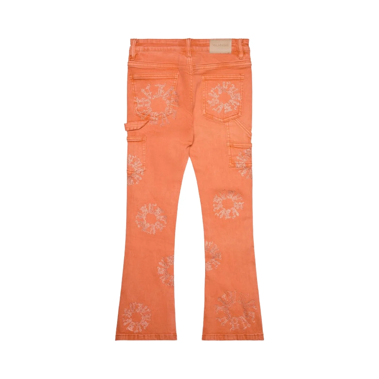 Kids Valabasas Ringer Oranger Stacked Jeans - Image 2