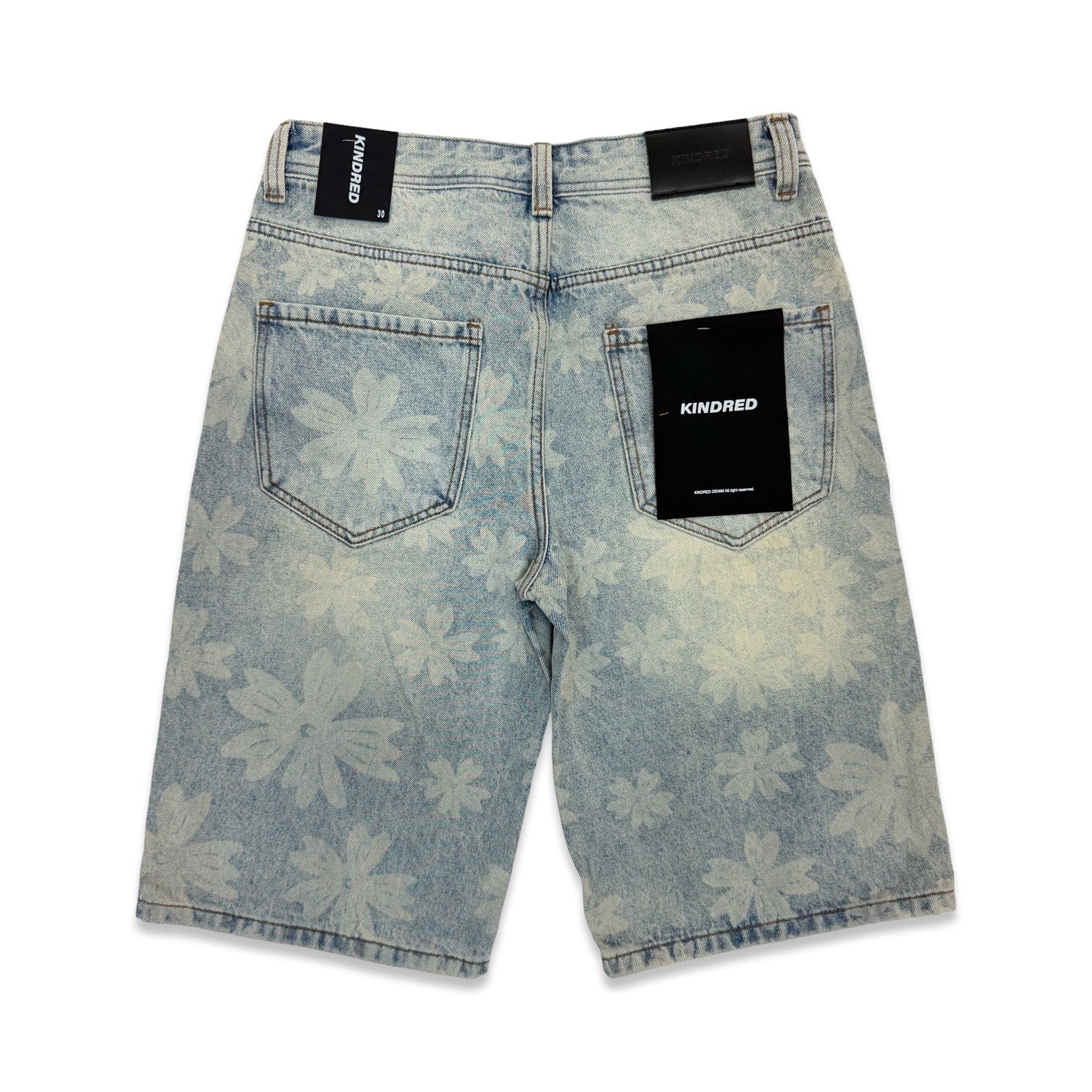 Kindred “Floral” Vintage Wash Jorts - Image 2