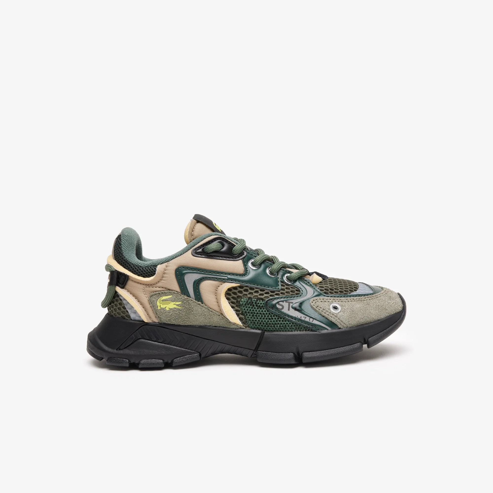 L003 Neo Sneaker (Khaki/Dark Green) - Image 2