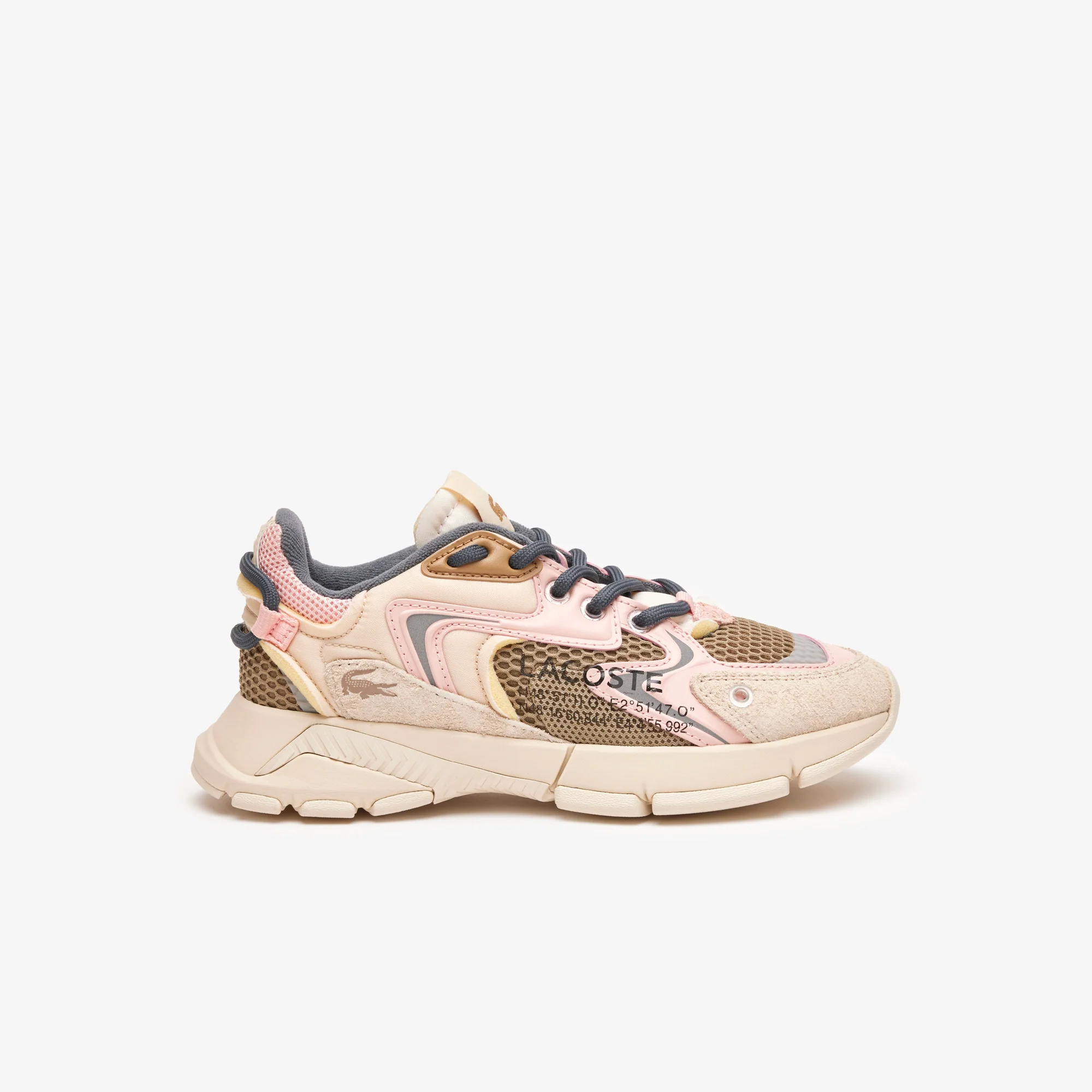 L003 Neo Sneaker (Off White/Pink) - Image 2