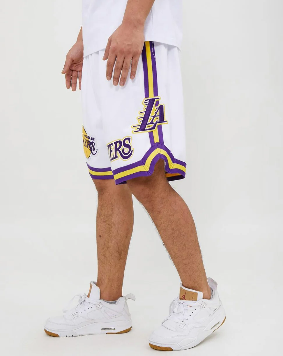 Los Angeles Lakers Pro Team Short (White) - Image 2