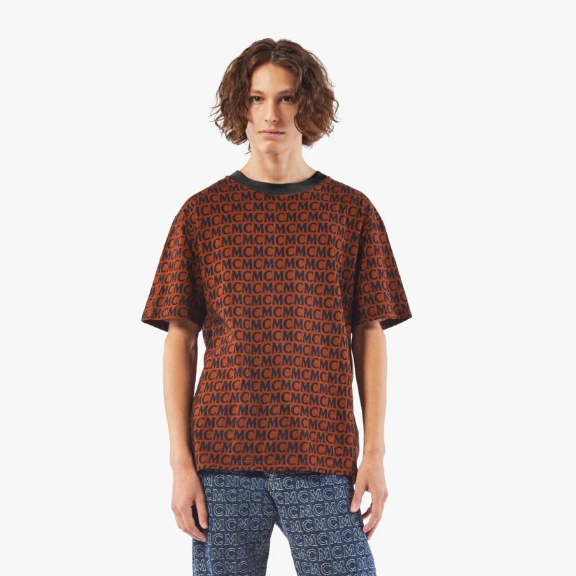MCM Men’s Monogram Print T-Shirt - Image 3