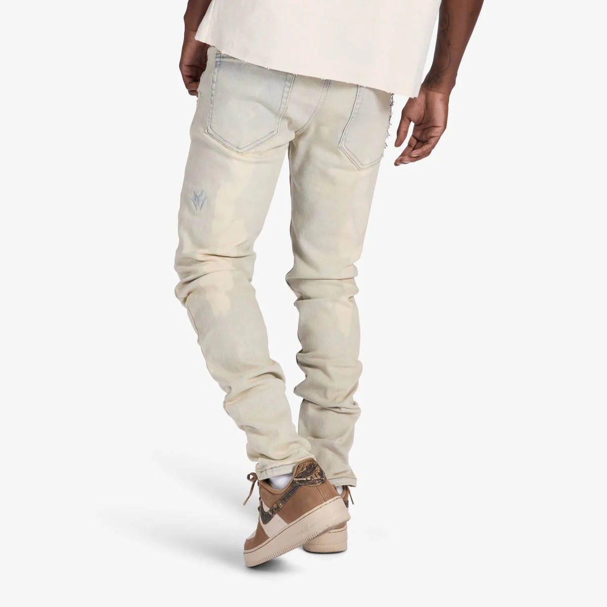 Melee “Topeka” Light Stone Jeans - Image 3
