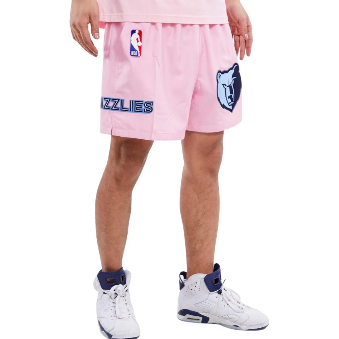 Memphis Grizzlies Classic Woven Short (Pink) - Image 2