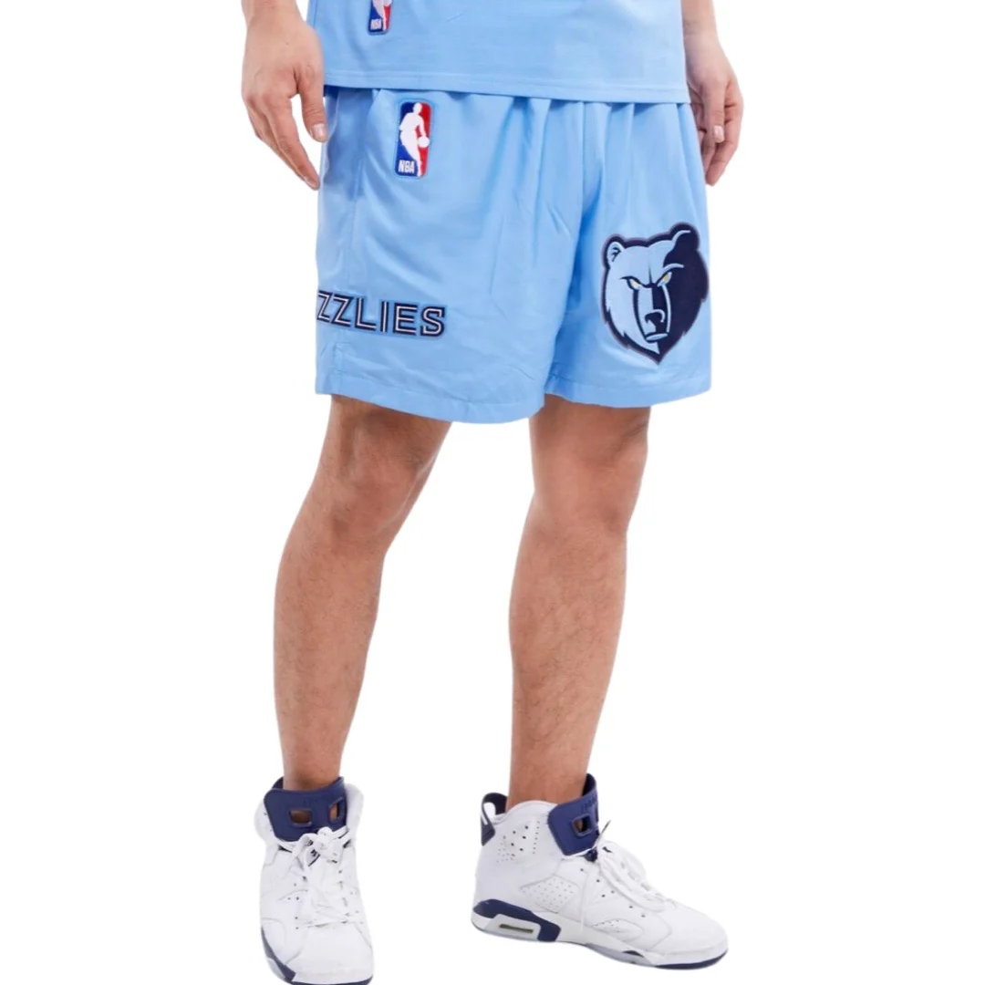 Memphis Grizzlies Classic Woven Short (University Blue) - Image 2