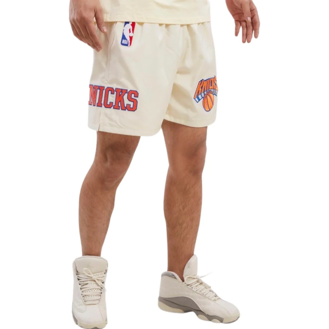 New York Knicks Classic Woven Short (Eggshell) - Image 2
