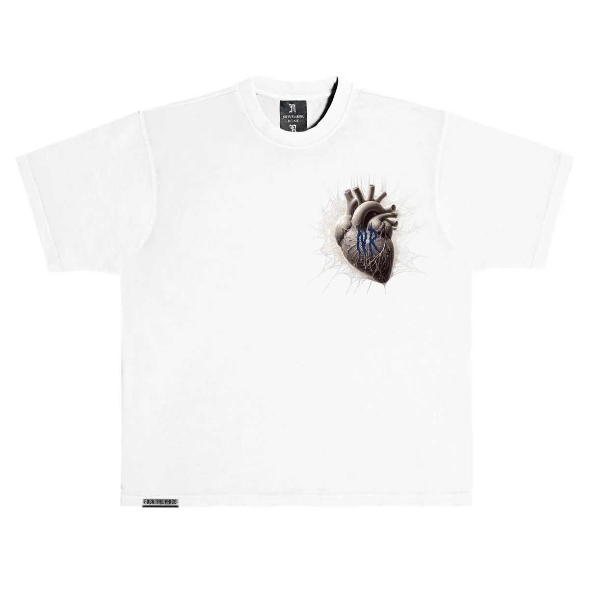 November Reine “Tangled Web” White Tee - Image 2