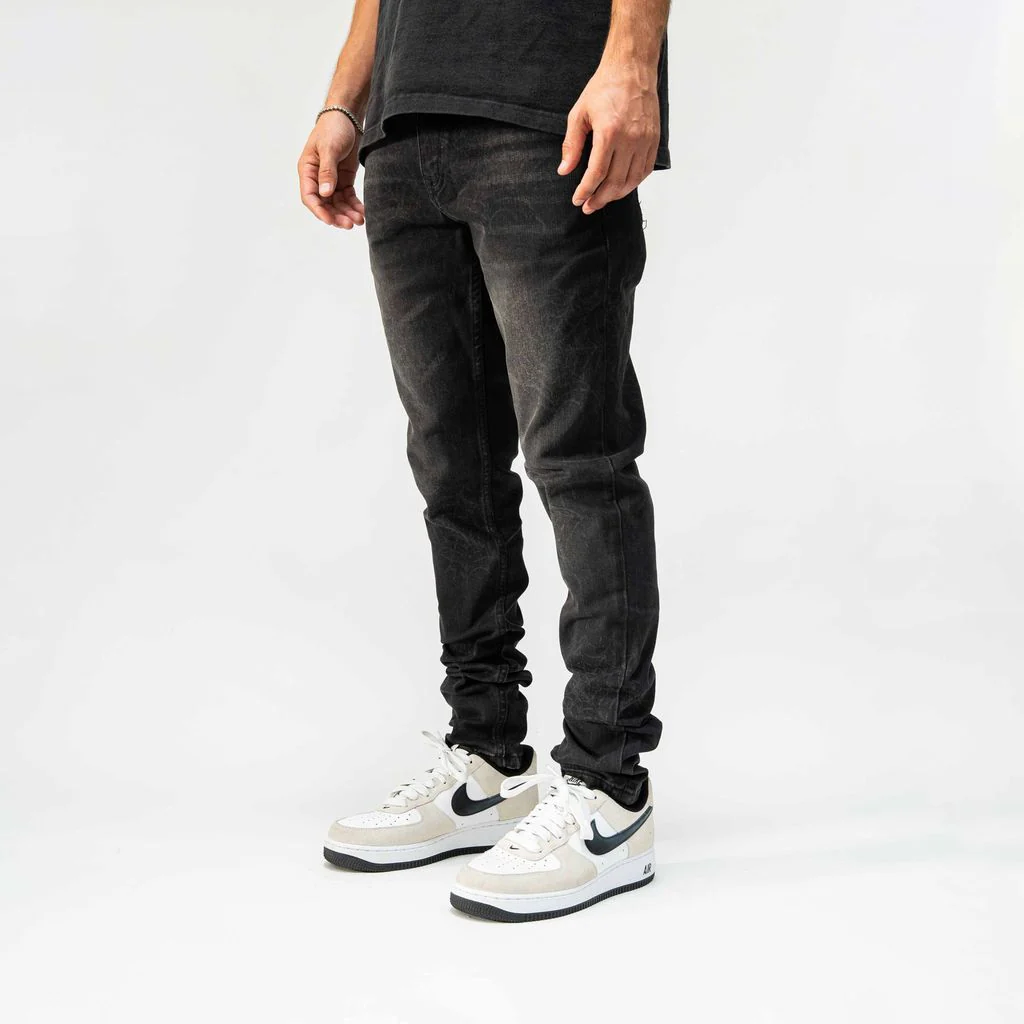 Pali “Skull” Fade Black Jeans - Image 3