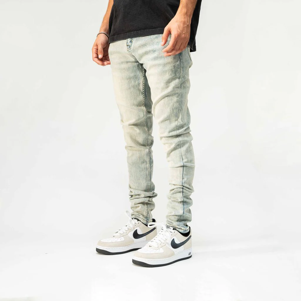 Pali “Spider” Web Wash Jeans - Image 3
