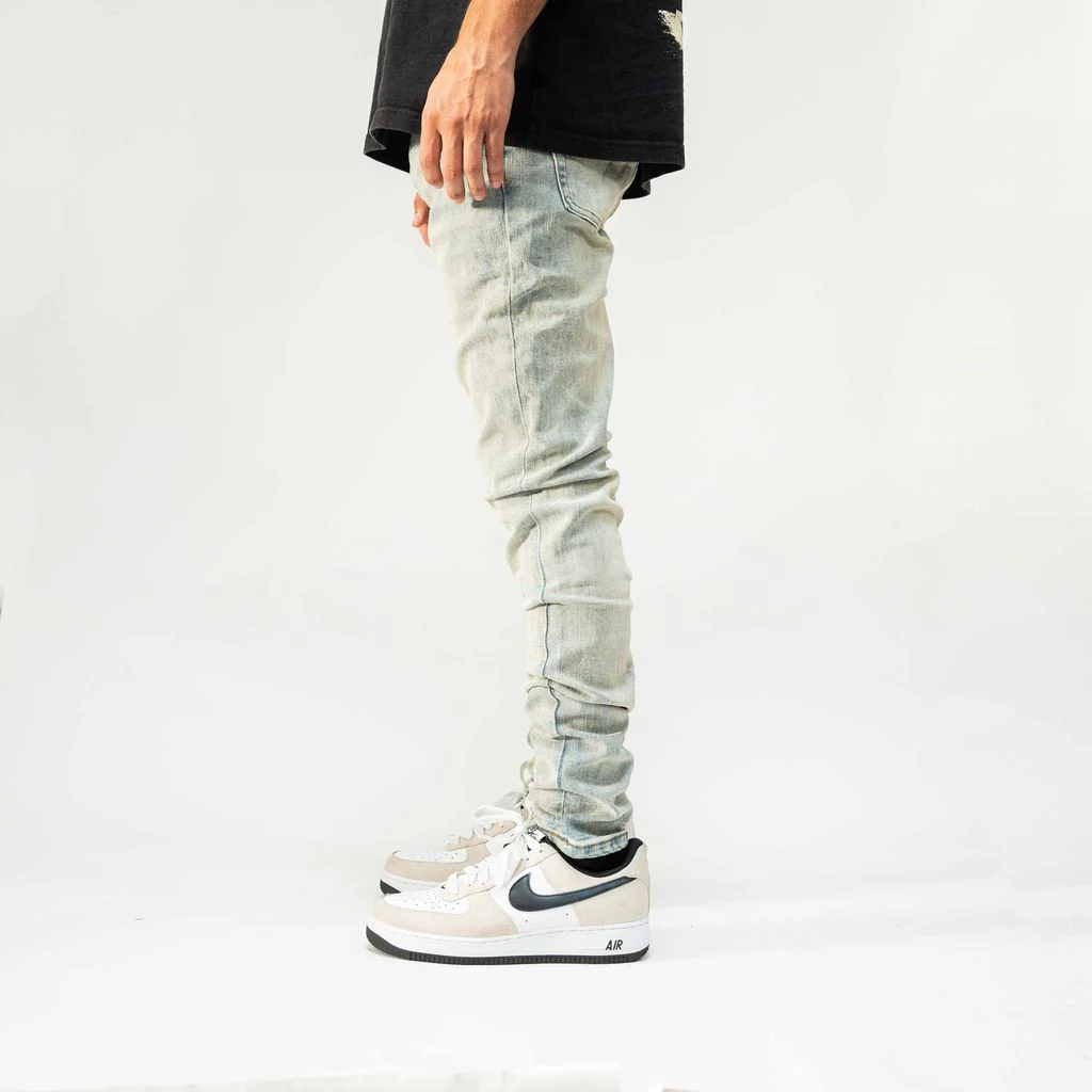 Pali “Spider” Web Wash Jeans - Image 4