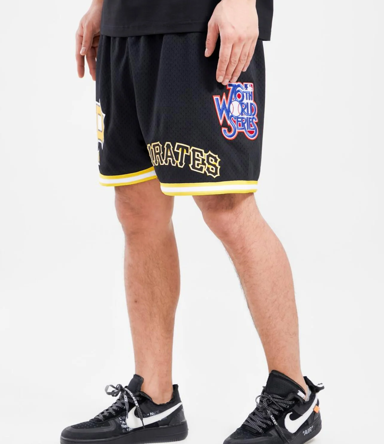 Pittsburgh Pirates Logo Mesh Short - Image 2