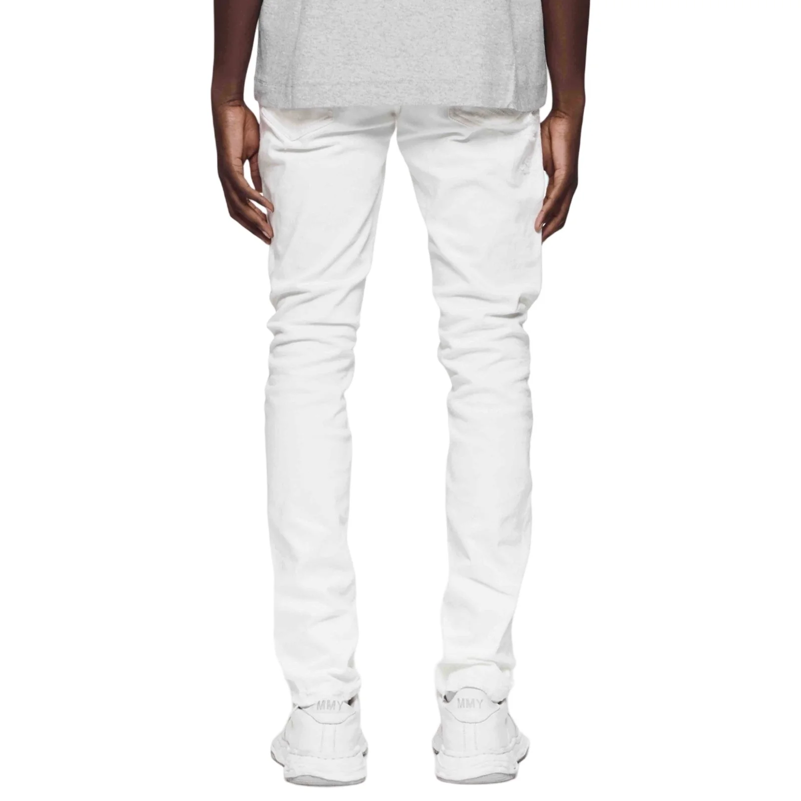 Purple Brand Destroy White Jeans - Image 2