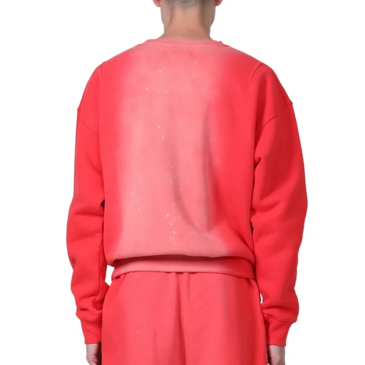 Purple Brand French Terry Poppy Red Sweater - Image 2