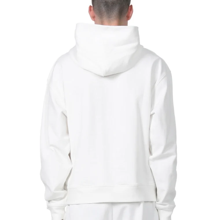 Purple Brand French Terry White Hoodie - Image 2