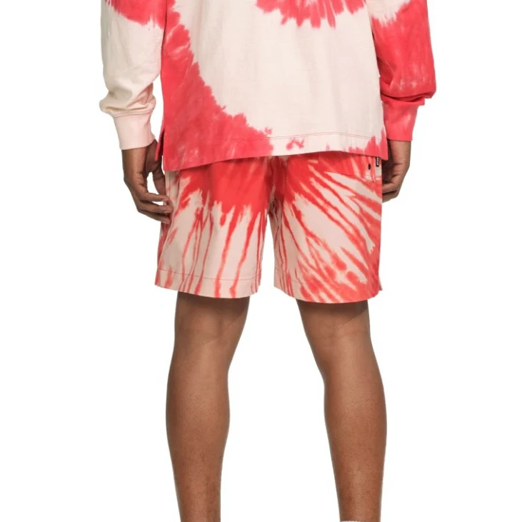 Purple Brand Nylon Swirl Red Short - Image 2