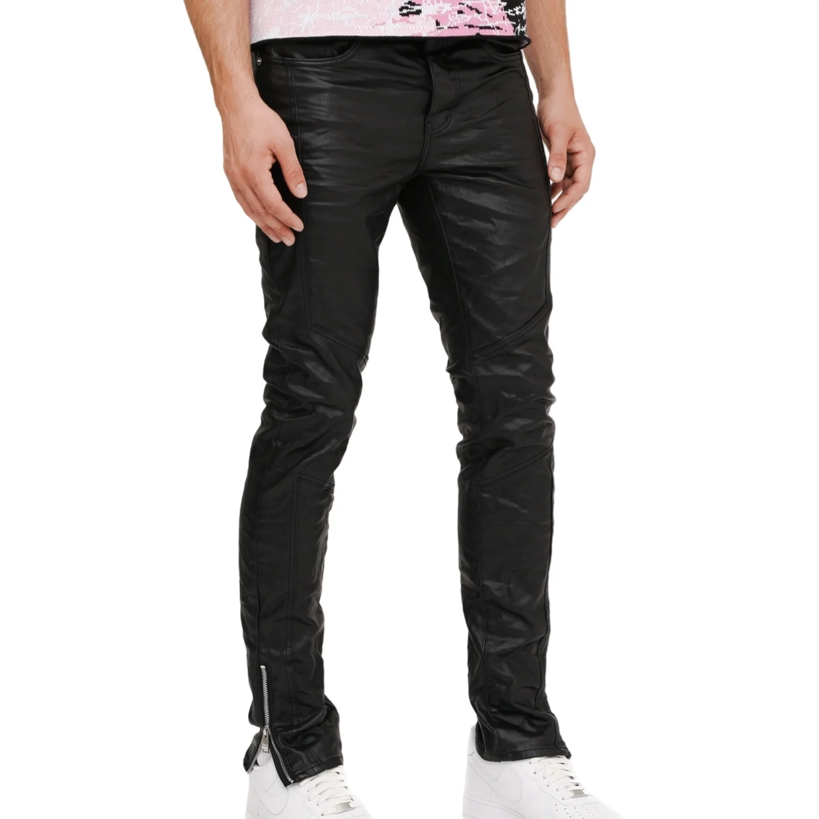 Purple Brand Shiny Racer Jeans - Image 3