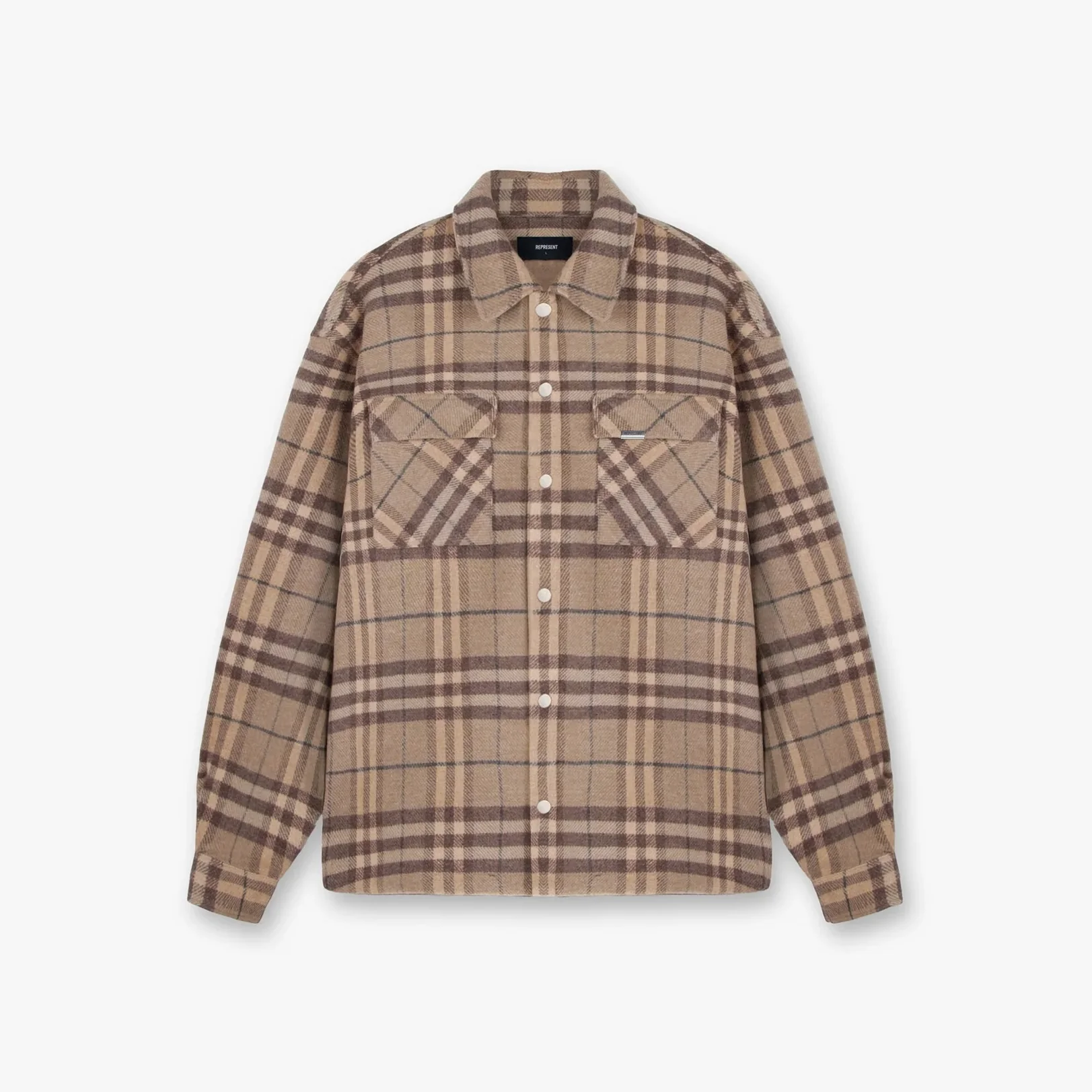Represent Heavyweight Initial Hazel Flannel Shirt - Image 2