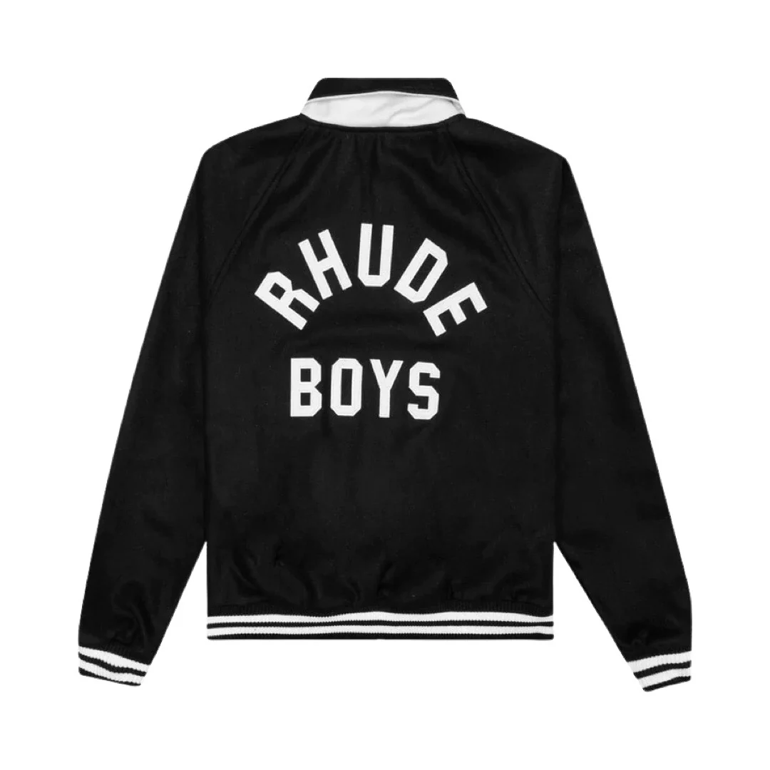 Rhude Signature Wool Bomber Jacket - Image 2