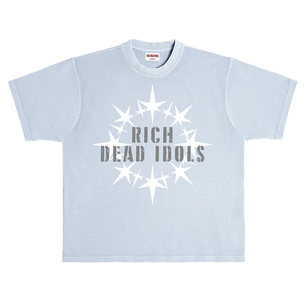 Rich Idols “Turn Pain” Light Blue Tee - Image 2