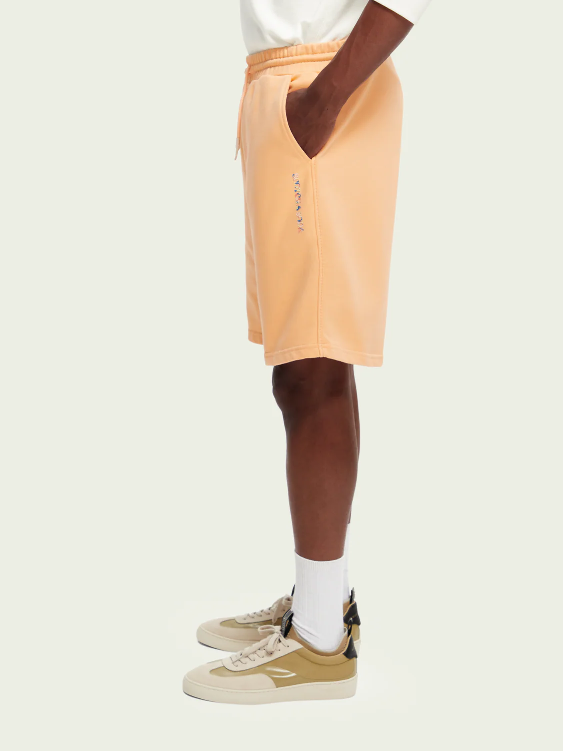 Scotch&Soda Cotton Sweat Short In Punch (165951) - Image 2
