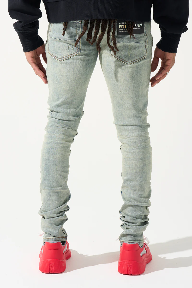 Serenede “Aura” Vintage Wash Jeans - Image 4