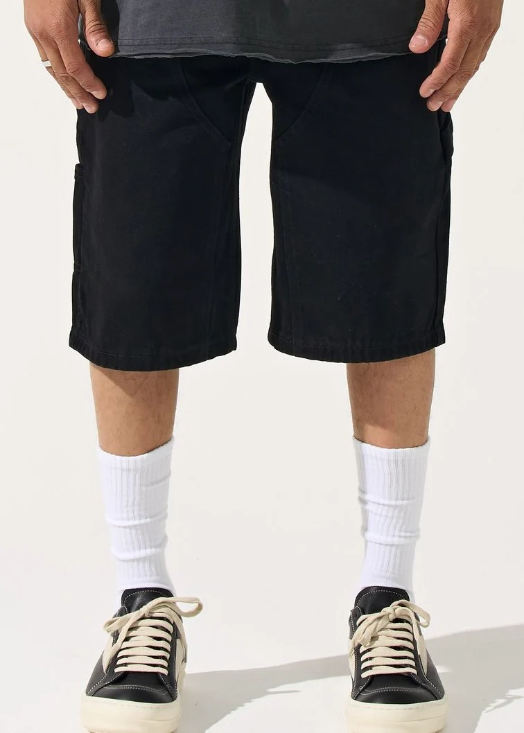 Serenede “Ink Stone” Black Denim Shorts - Image 4