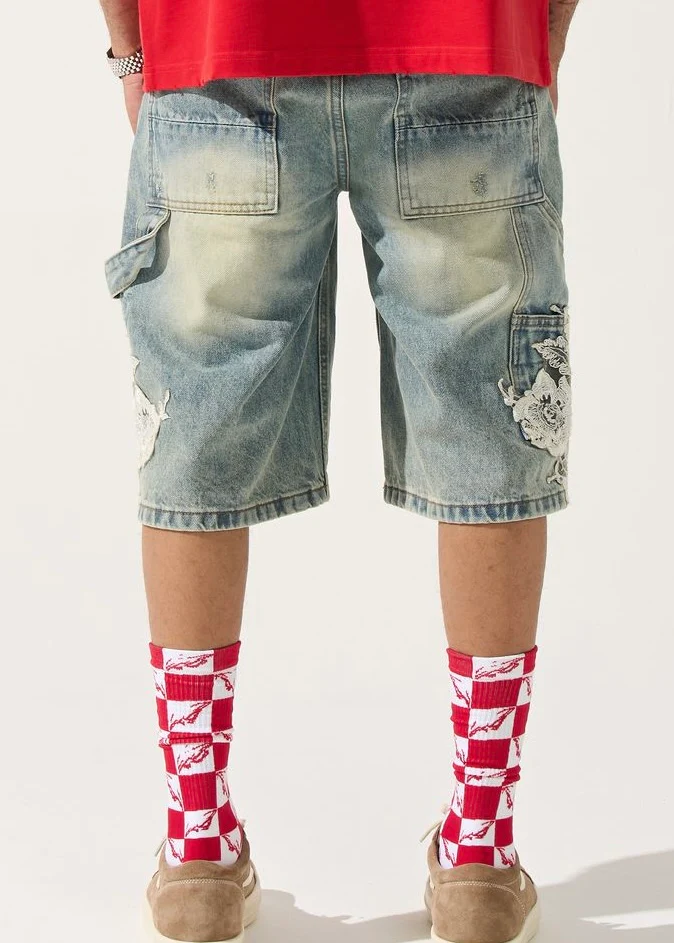 Serenede “Uni” Vintage Denim Shorts - Image 3