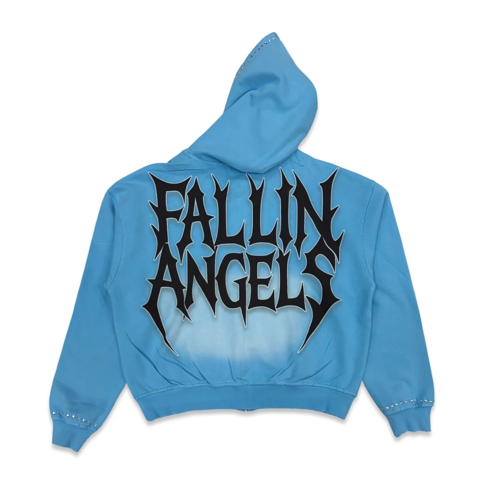Shattered Hearts “On The Clouds” Blue Hoodie - Image 2