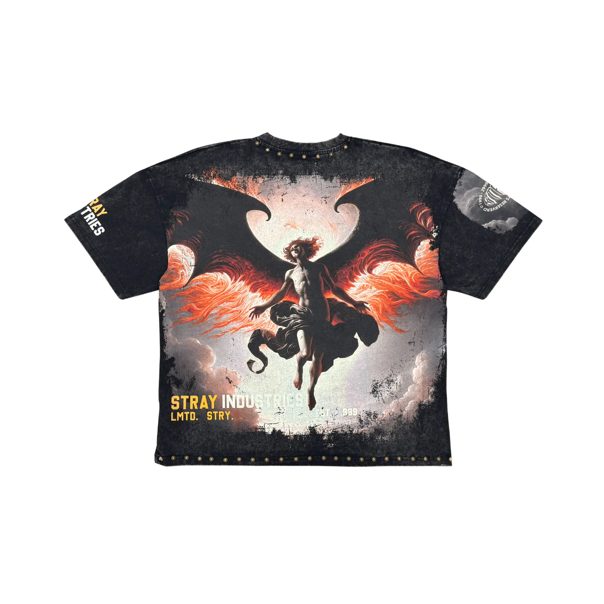Stray “Arcangel” Black Tee - Image 3