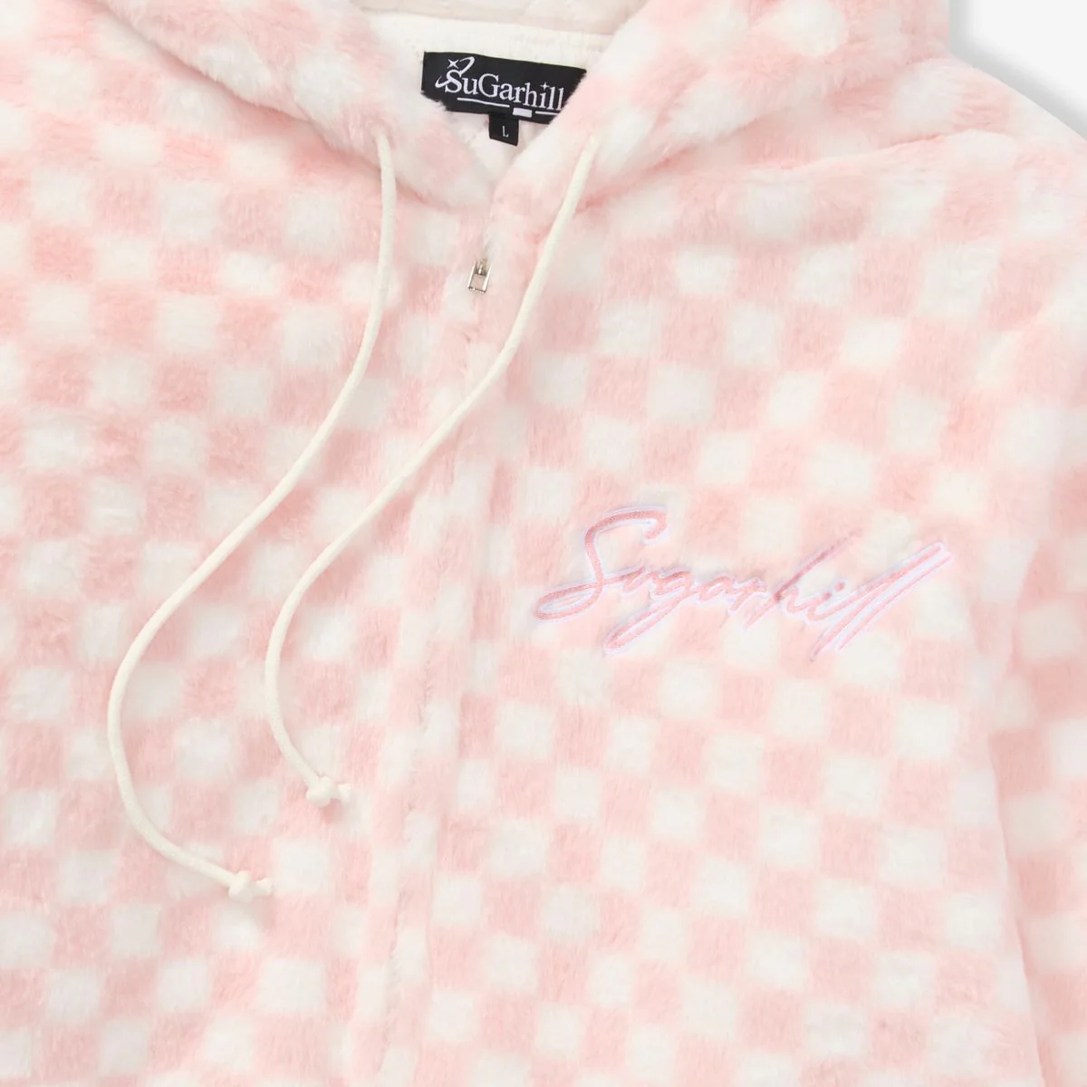 Sugarhill “Magnus” Fur Zip Up Hoodie - Image 3